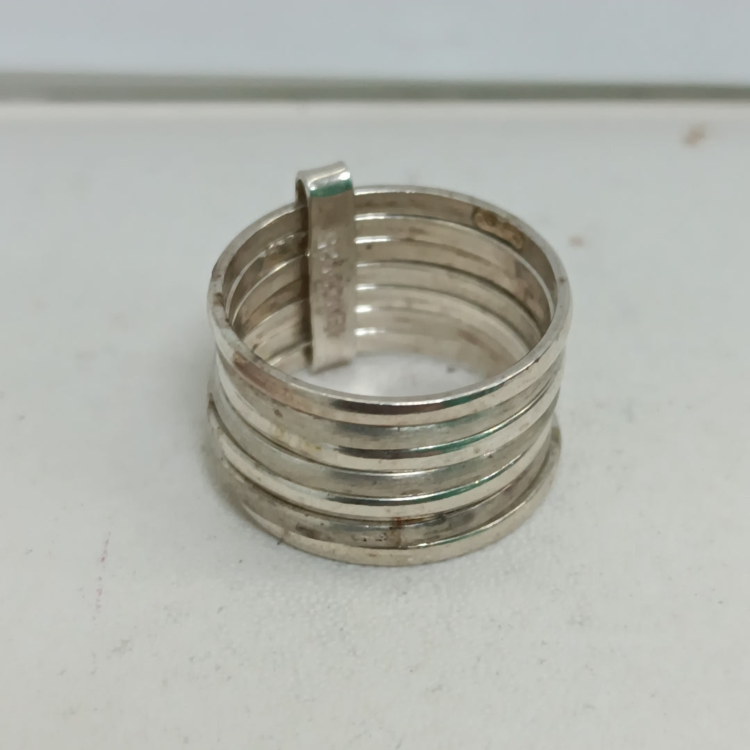 SEMANARIO DE ARGOLLAS PLATA 5,50 GRMS (SEMINUEVO)