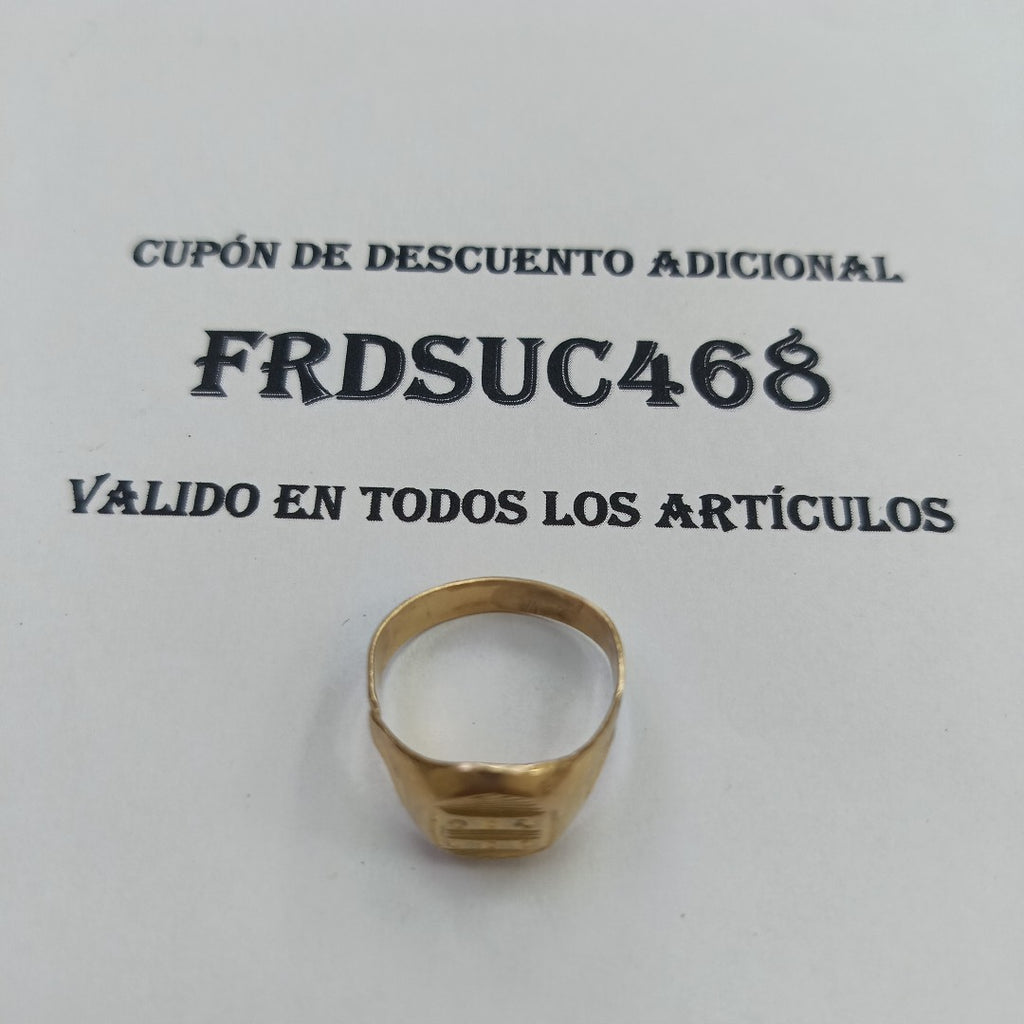 ANILLO ORO 18 K 4.7 GRMS (SEMINUEVO)