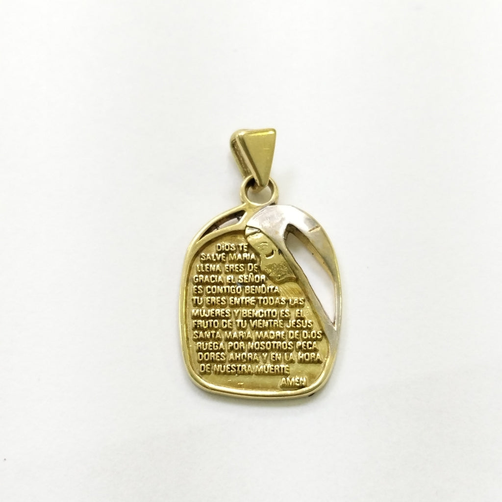 DIJE ORO,ORO BLANCO 14 K 3,30 GRMS (SEMINUEVO)