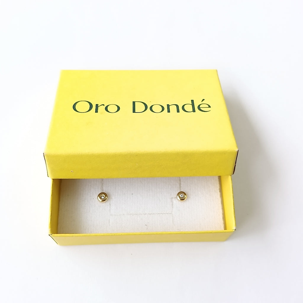 BROQUELES BROQUEL C CIRCONIA 14K 0.27 GR (NUEVO)
