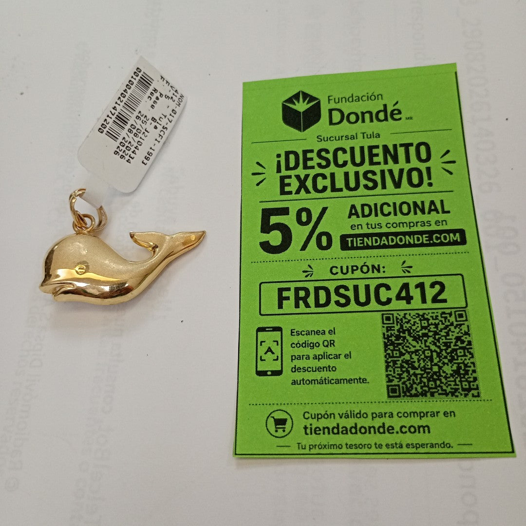 DIJE ORO 14 K 3.7 GRMS (SEMINUEVO)