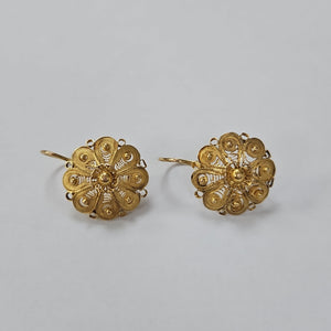 ARETES PAR ORO 10 K 3.3 GRMS (SEMINUEVO)