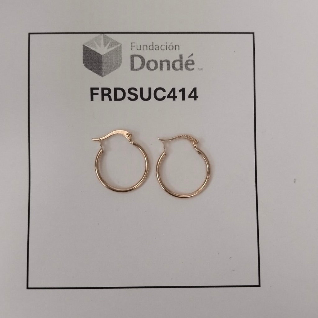 ARETES ARRACADAS 14K 1.3 GR (NUEVO)