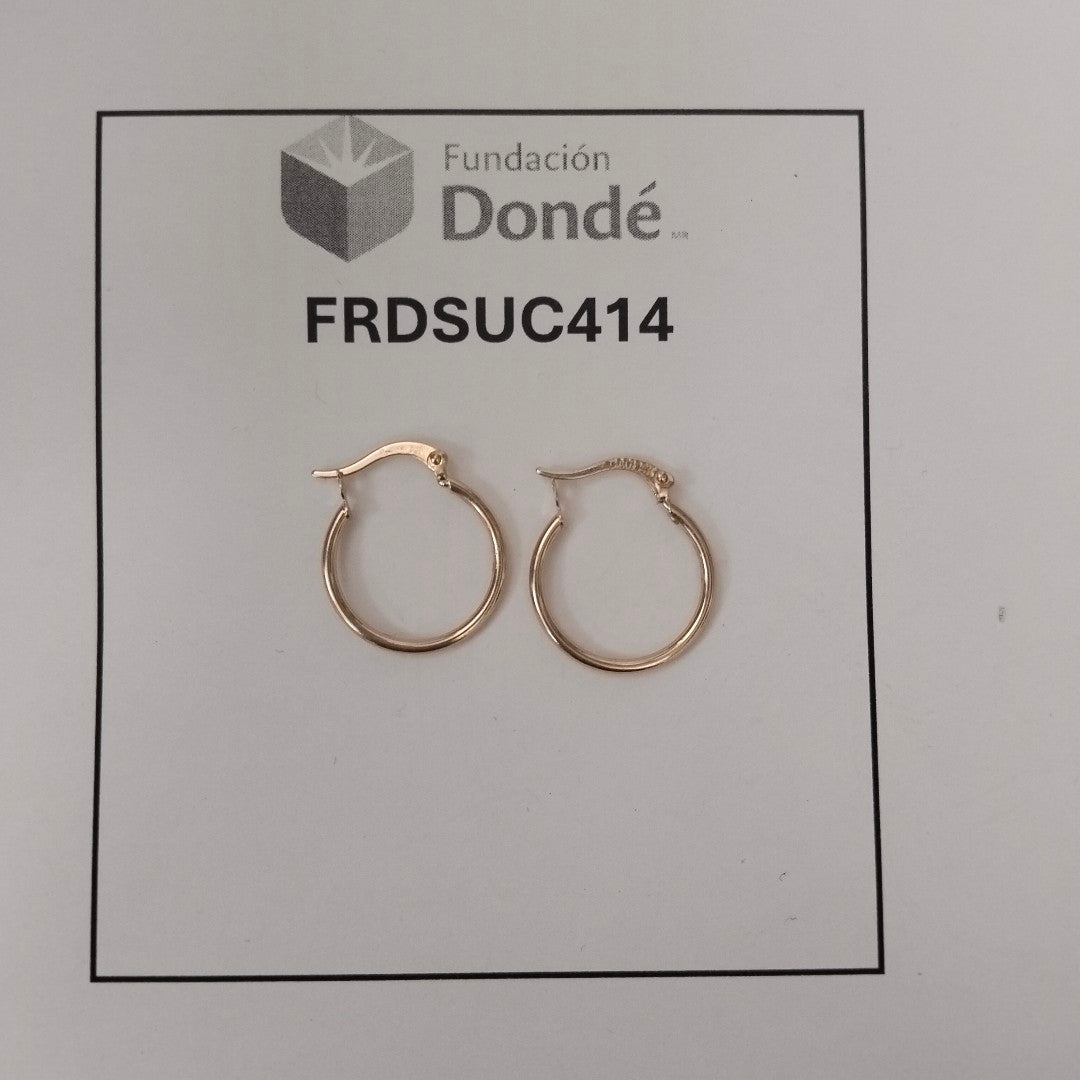 ARETES ARRACADAS 14K 1.3 GR (NUEVO)