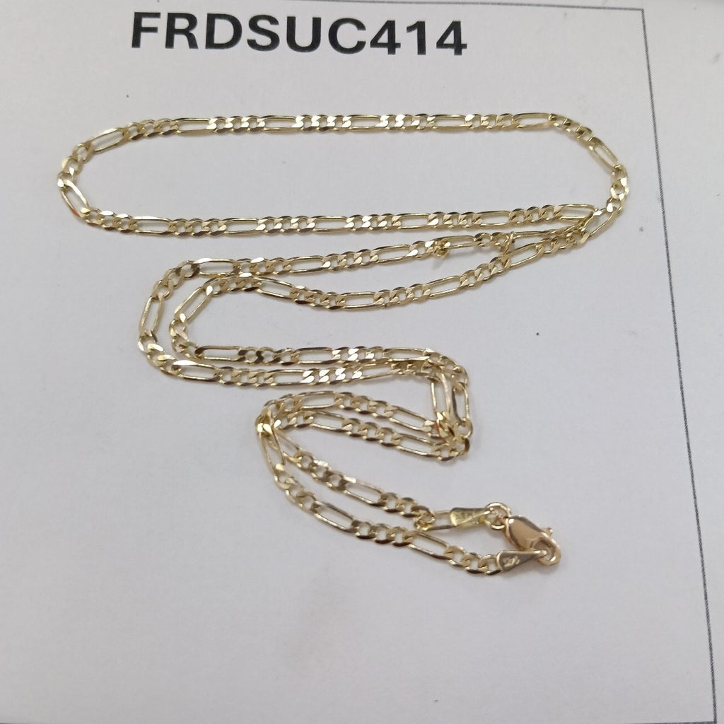 CADENA 3X1 14K 55 CM 5 GR (NUEVO)