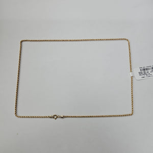 CADENA ORO 10 K 1.4 GRMS (SEMINUEVO)
