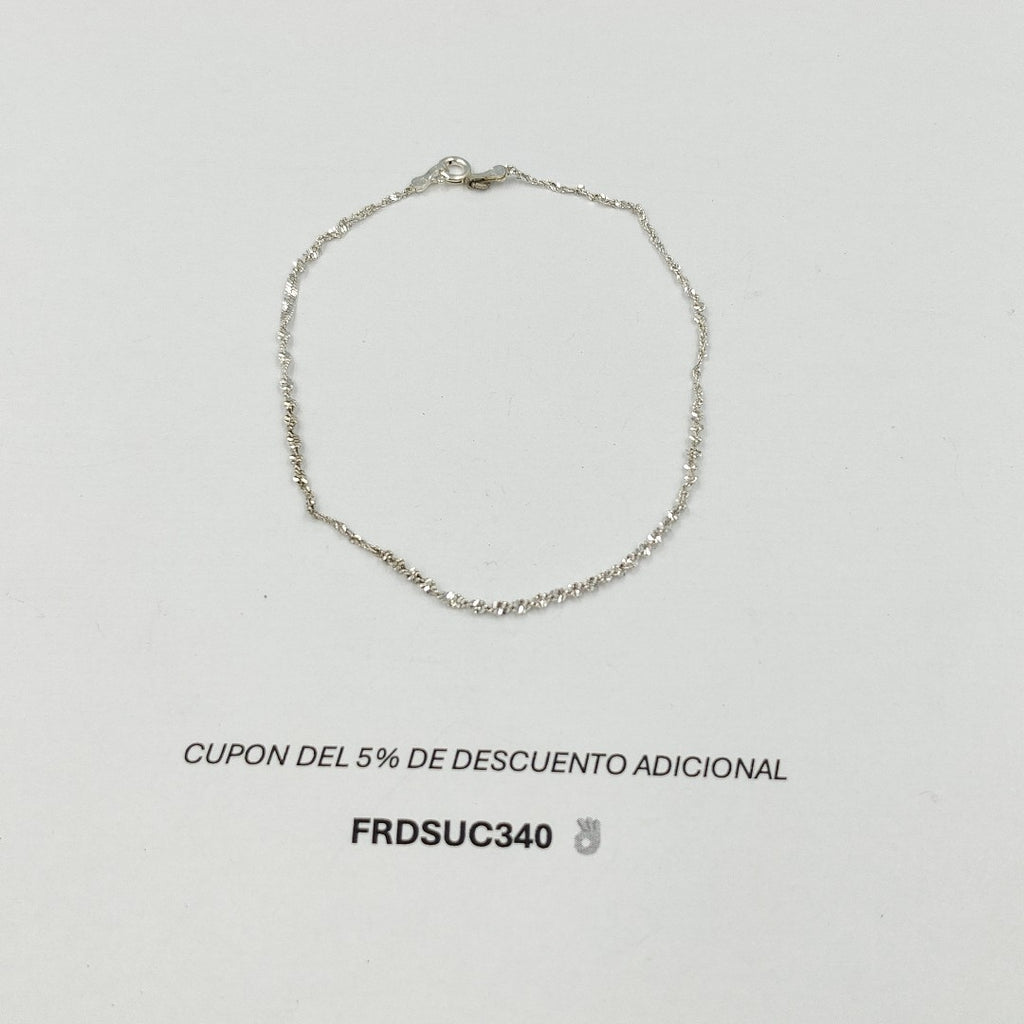 PULSERA PLATA 1,40 GRMS (SEMINUEVO)
