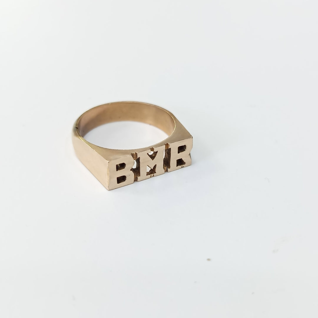 ANILLO ORO 8 K 6.4 GRMS (SEMINUEVO)