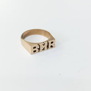 ANILLO ORO 8 K 6.4 GRMS (SEMINUEVO)