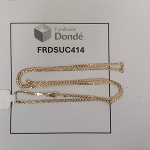 CADENA BARBADA 14K 55 CM 5 GR (NUEVO)