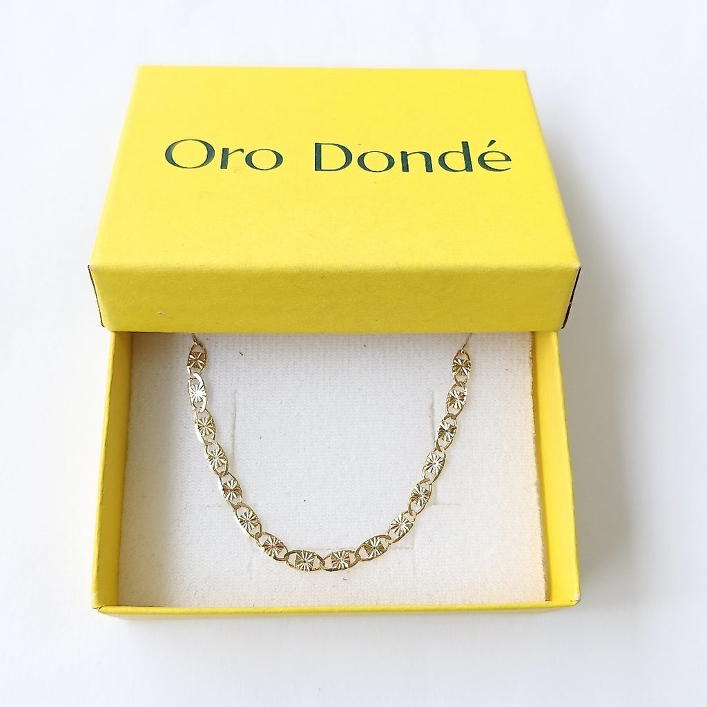 PULSERA GUCHI 14K 18 CM 2.8 GR (NUEVO)