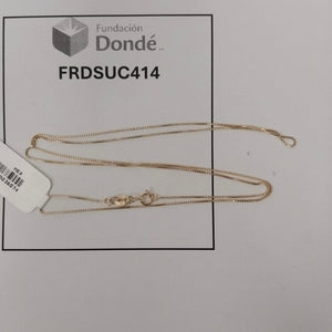 CADENA VENECIANO 14K 55 CM 1.7 GR (NUEVO)