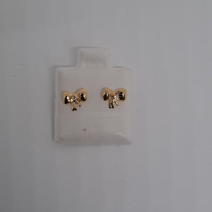 BROQUELES BROQUEL FIG MOÑO C CIRCONIA 14K 0.2441 GR (NUEVO)