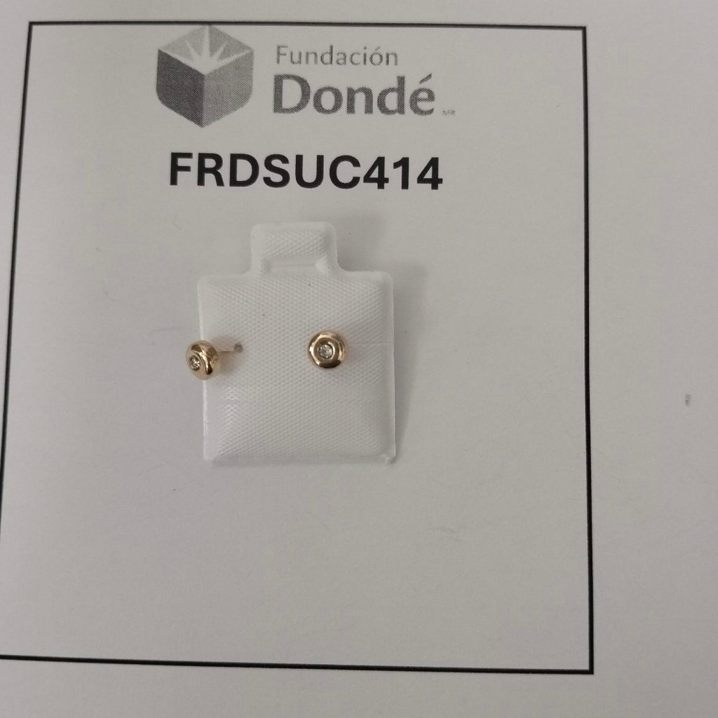 BROQUELES BROQUEL C CIRCONIA 14K 0.27 GR (NUEVO)