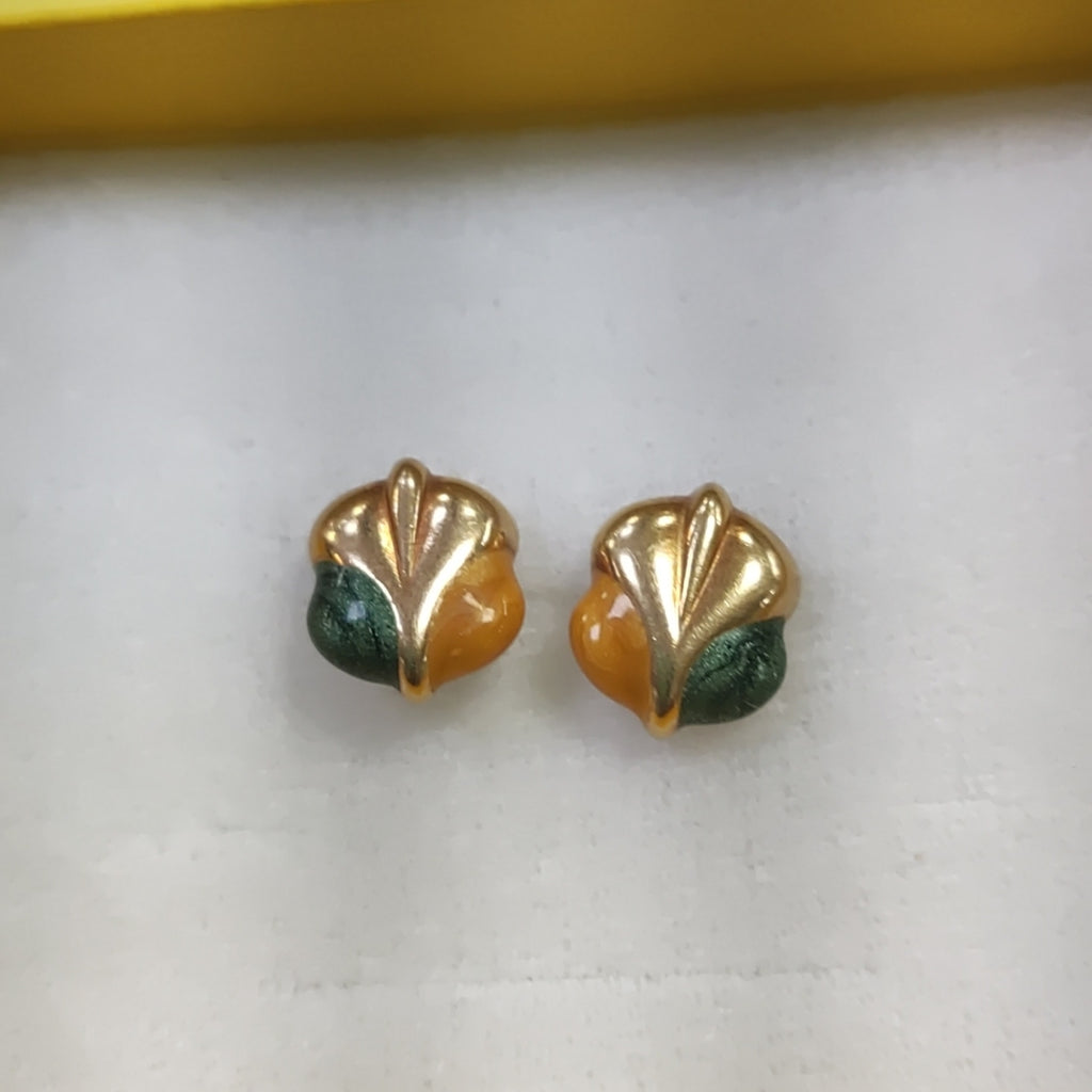 ARETES PAR ORO 14 K 1.8 GRMS (SEMINUEVO)