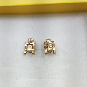 ARETES PAR ORO 14 K 1.6 GRMS (SEMINUEVO)