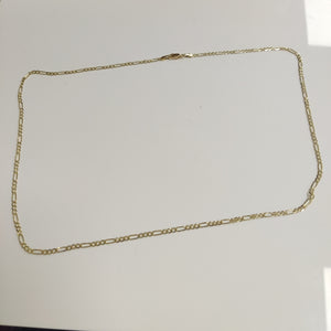 CADENA 3X1 14K 55 CM 4.9 GR (NUEVO)