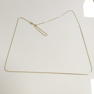 CADENA VENECIANO 14K 60 CM 2.6 GR (NUEVO)