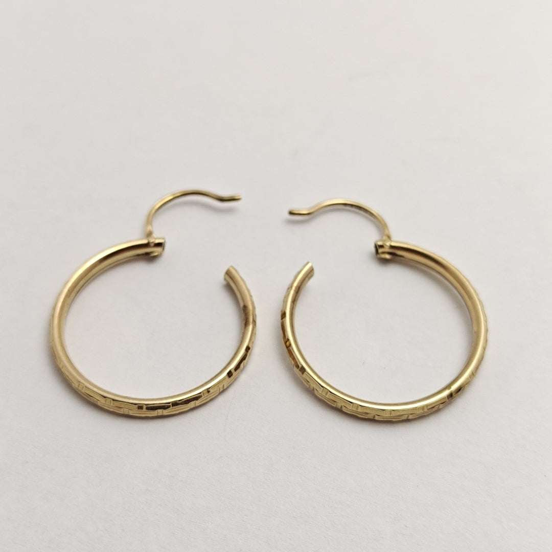 ARRACADAS PAR ORO 10 K 1.8 GRMS (SEMINUEVO)