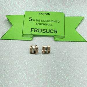 BROQUELES PAR ORO COMBINADO 14 K 1.2 GRMS (SEMINUEVO)
