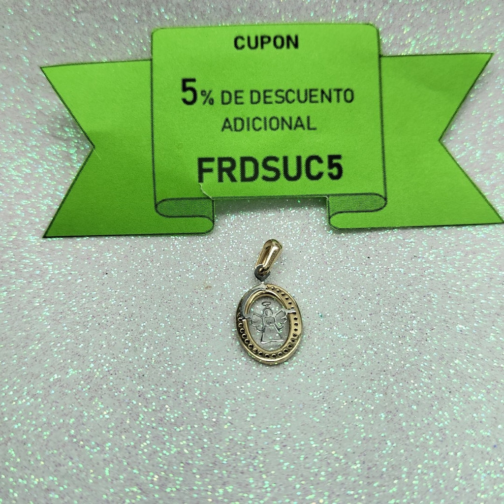 DIJE ORO COMBINADO 14 K 1,20 GRMS (SEMINUEVO)