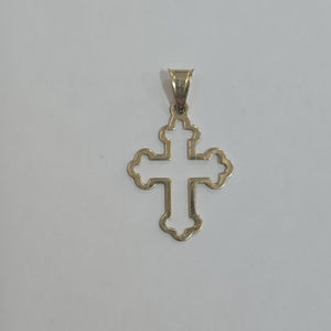 CRUZ, DIJE ORO 14 K 0.7 GRMS (SEMINUEVO)