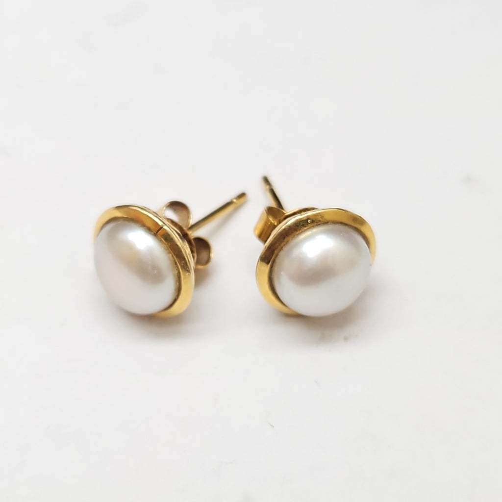 BROQUELES PAR ORO 14 K 3,80 GRMS (SEMINUEVO)