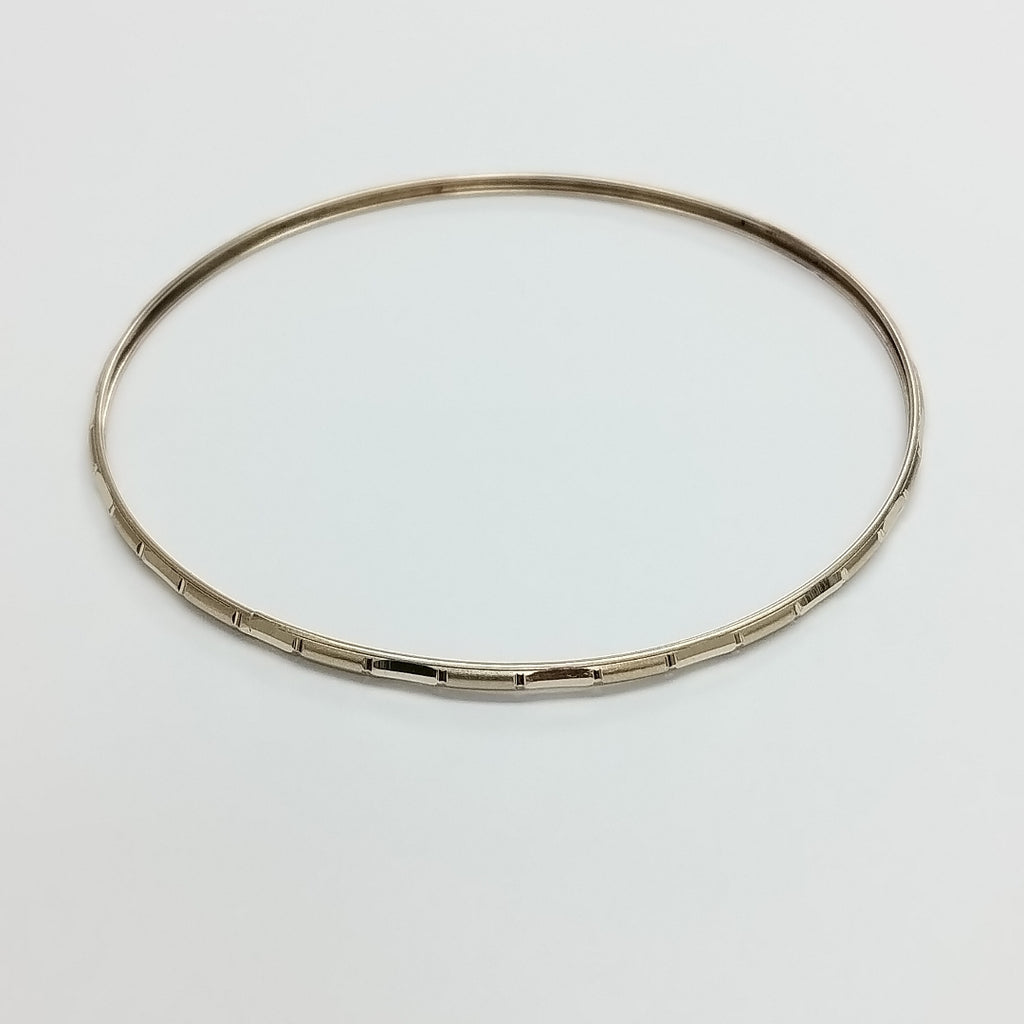 PULSERA RIGIDA ORO 10 K 3,00 GRMS (SEMINUEVO)