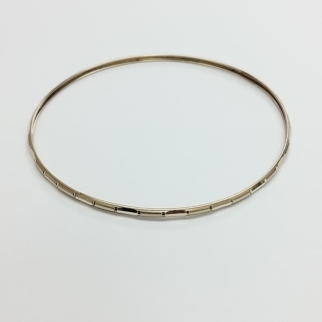 PULSERA RIGIDA ORO 10 K 3,00 GRMS (SEMINUEVO)