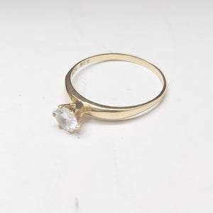 ANILLO ORO 10 K 1,10 GRMS (SEMINUEVO)