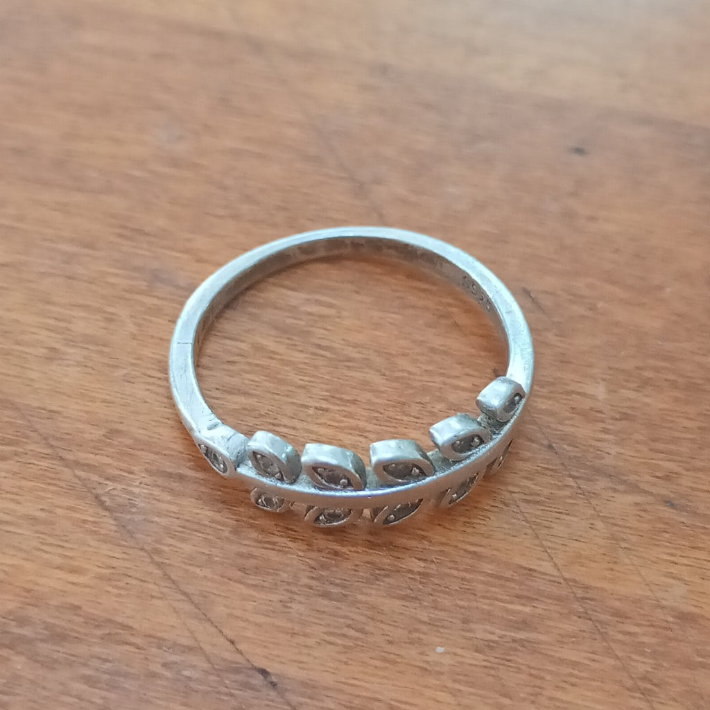 ANILLO PLATA 2,20 GRMS (SEMINUEVO)
