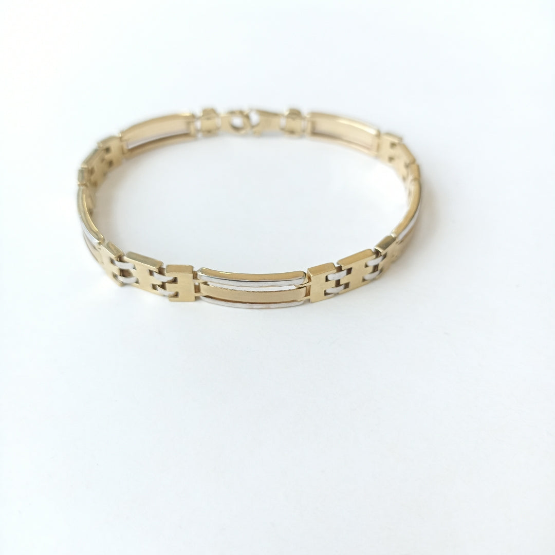 PULSERAS CABALLERO ORO 10K 13.1 (NUEVO)