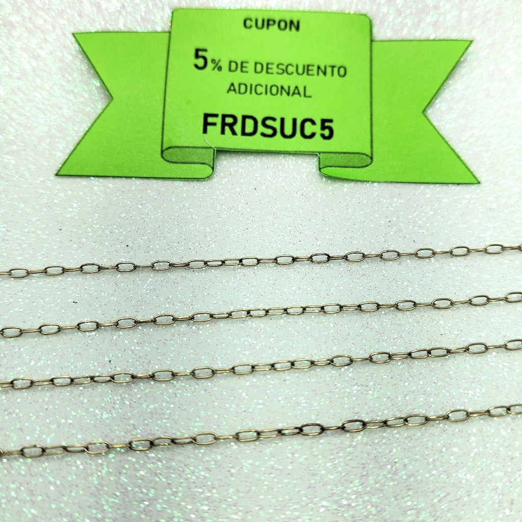 CADENA ORO 10 K 2,20 GRMS (SEMINUEVO)