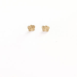 BROQUELES BROQUEL FIG MARIPOSA 14K 0.2668 GR (NUEVO)