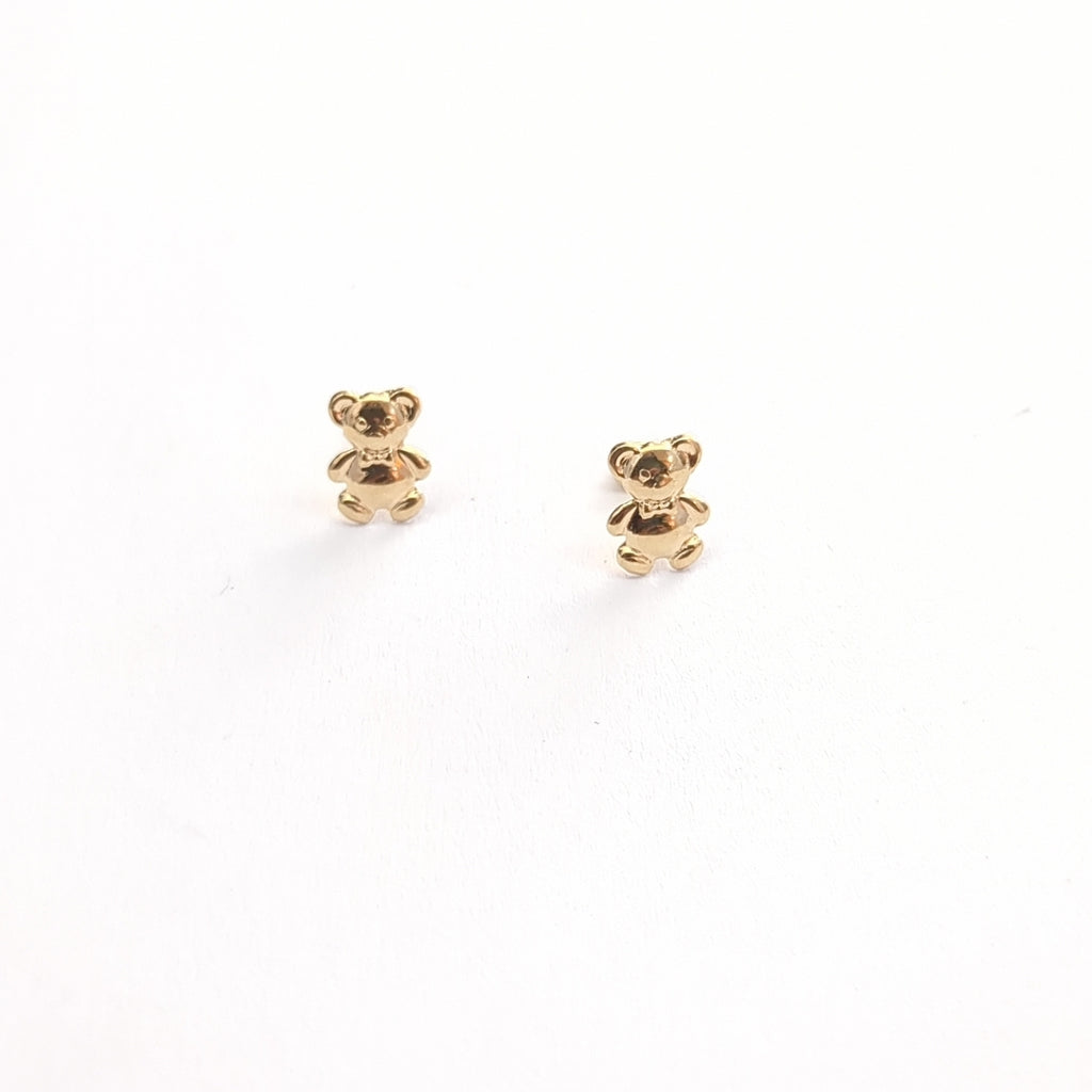 BROQUELES BROQUEL FIG OSO 14K 0.2592 GR (NUEVO)