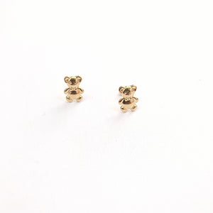 BROQUELES BROQUEL FIG OSO 14K 0.2592 GR (NUEVO)