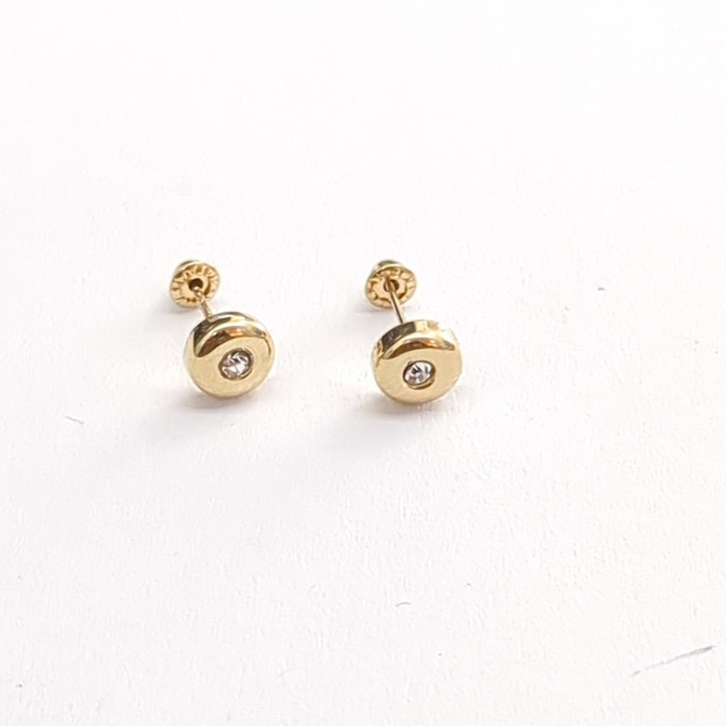 BROQUELES BROQUEL C CIRCONIA 14K 0.27 GR (NUEVO)