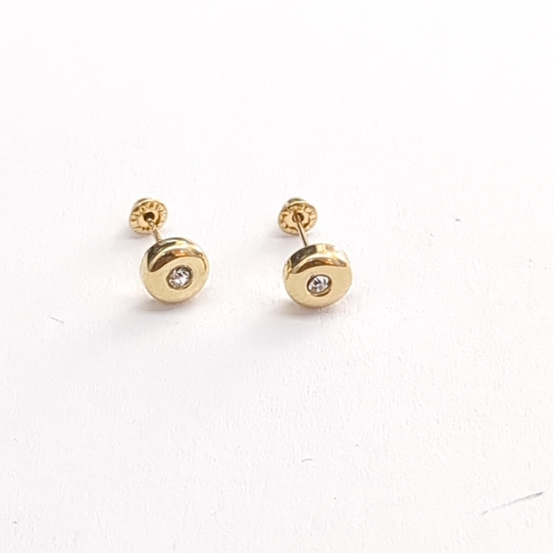 BROQUELES BROQUEL C CIRCONIA 14K 0.27 GR (NUEVO)