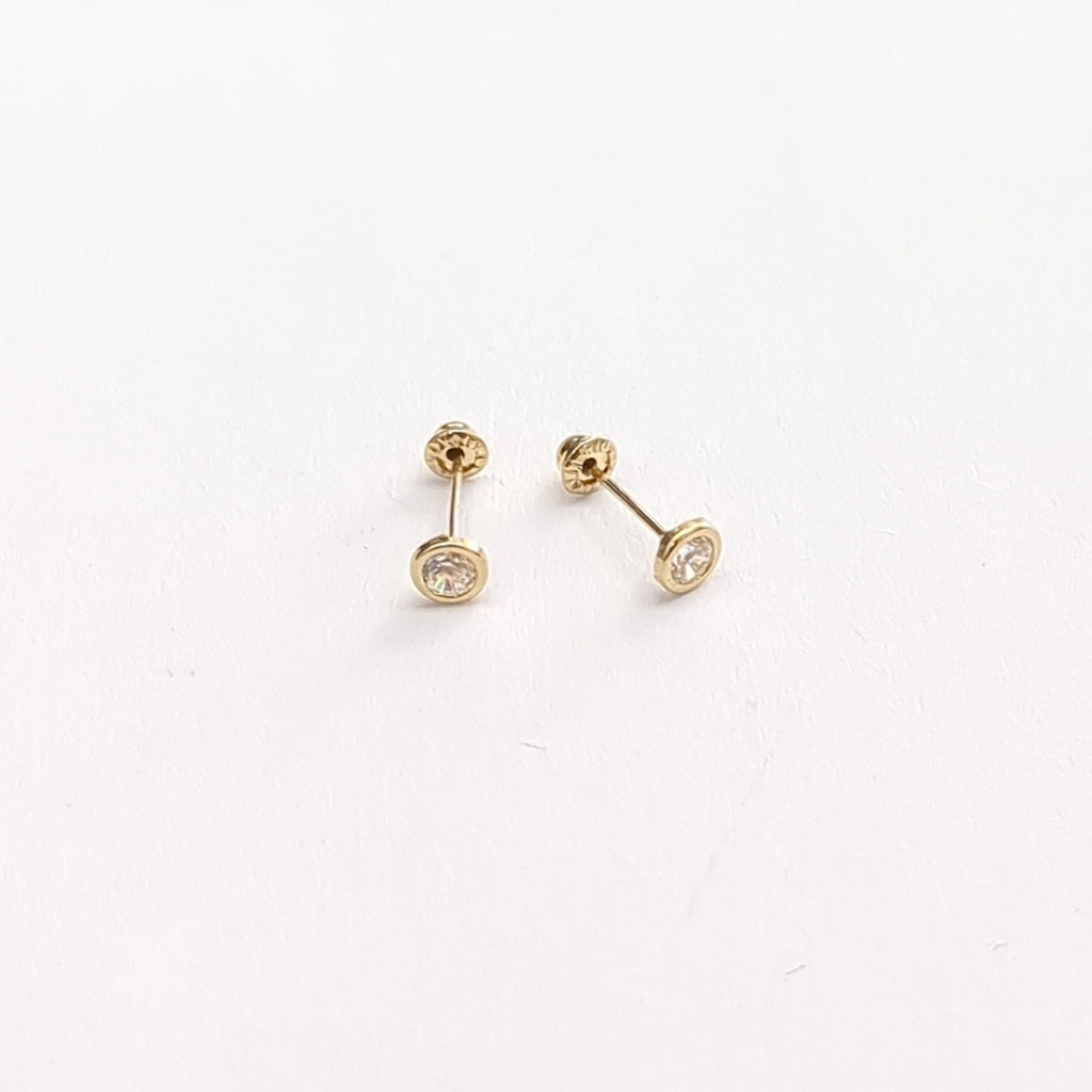 BROQUELES BROQUEL C CIRCONIA 14K 0.1501 GR (NUEVO)