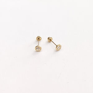 BROQUELES BROQUEL C CIRCONIA 14K 0.1501 GR (NUEVO)