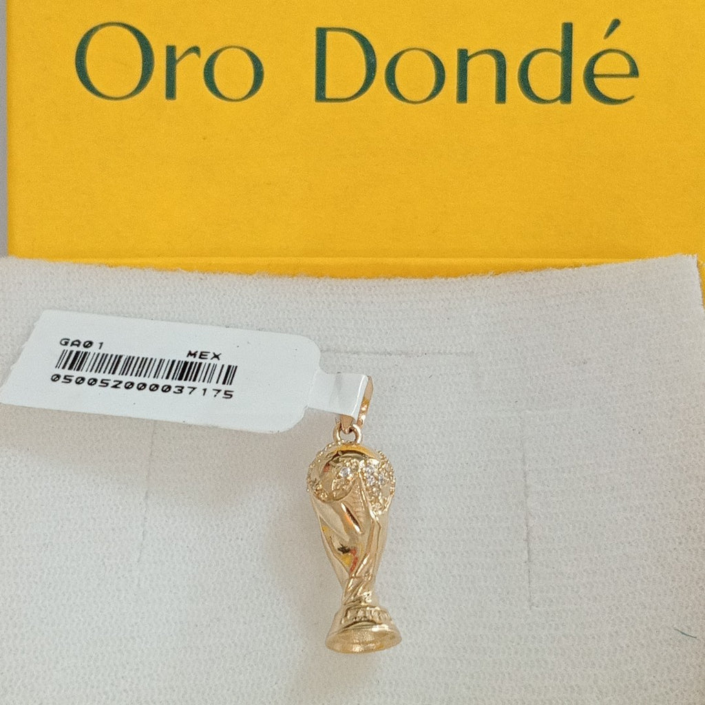 DIJE FIG COPA MUNDO 10K 2.4 GR (NUEVO)