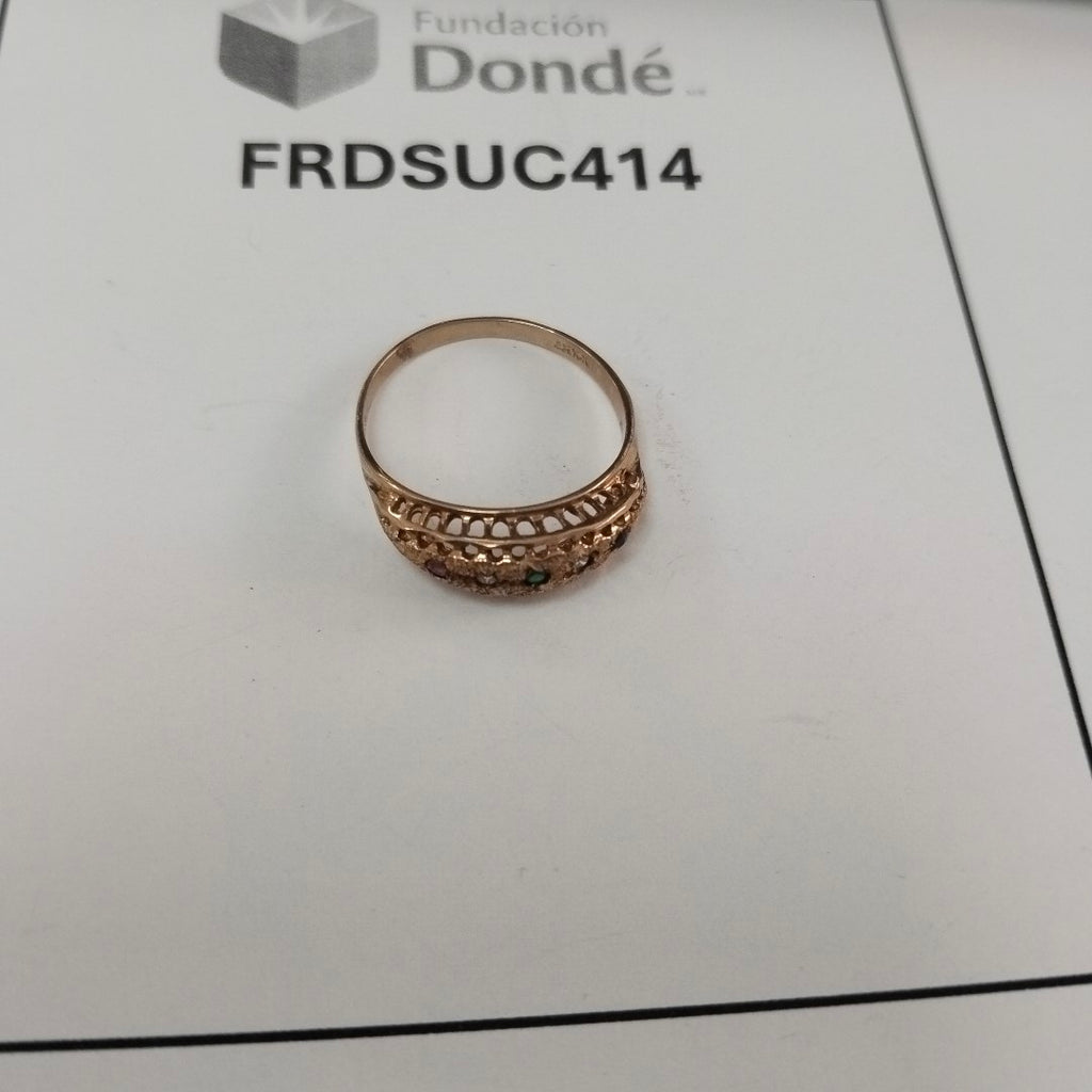 ANILLO ORO 10 K 1.8 GRMS (SEMINUEVO)