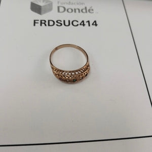 ANILLO ORO 10 K 1.8 GRMS (SEMINUEVO)