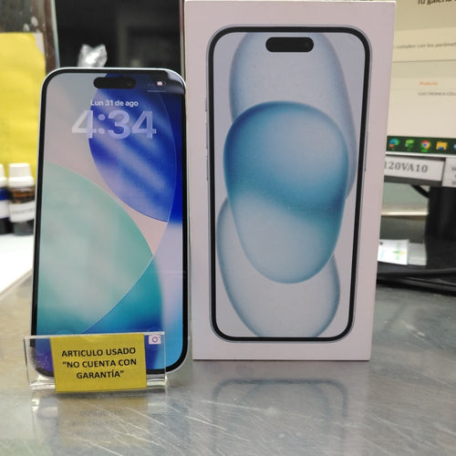 CELULAR APPLE IPHONE 15 A3090 128 GB 6 GB RAM (SEMINUEVO)