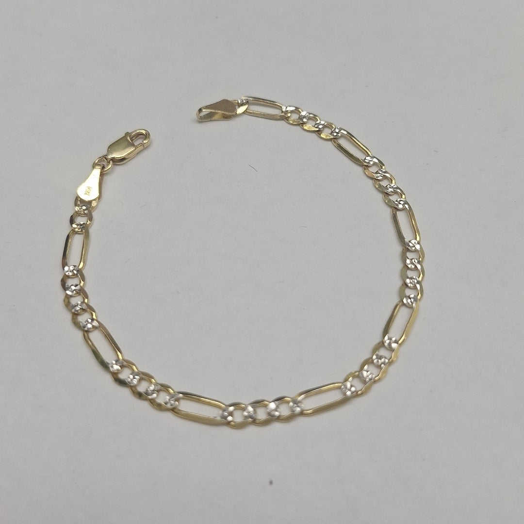 PULSERA 3X1 14K 18 CM 4 GR (NUEVO)