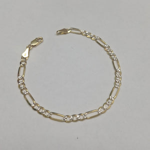 PULSERA 3X1 14K 18 CM 4 GR (NUEVO)