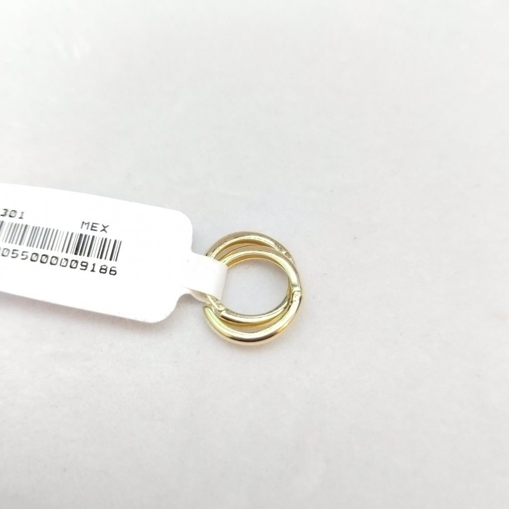 ARETES HUGGIES LISAS 14K 1.6 GR (NUEVO)