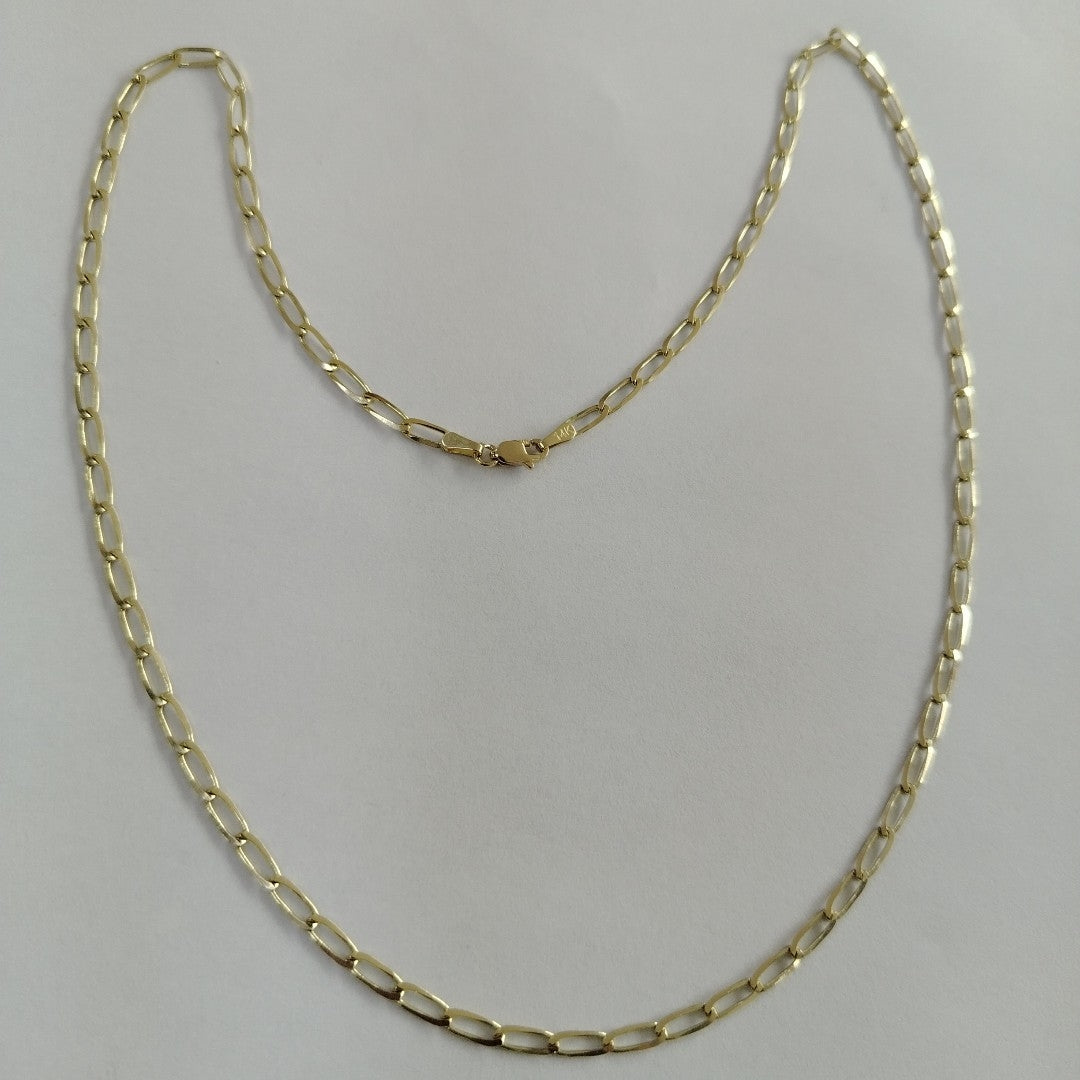 CADENA ESLABON 14K 55 CM 6.6 GR (NUEVO)