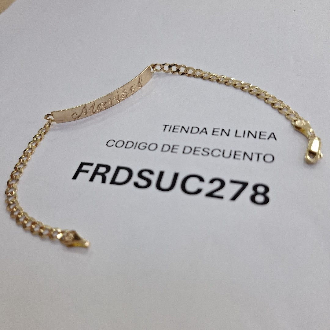 ESCLAVA ORO 10 K 5,10 GRMS (SEMINUEVO)