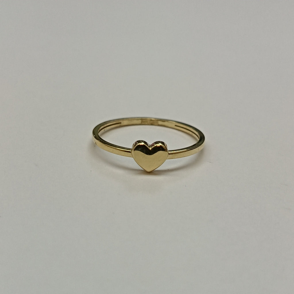 ANILLOS ANILLITO FIG CORAZON 10K TALLA 9 1.1 GR (NUEVO)